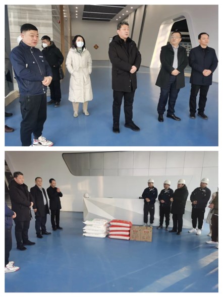 黨委副書記、總經(jīng)理崔仲民看望慰問春節(jié)堅(jiān)守一線值守人員