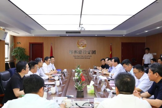 中石油天然氣銷售河北公司黨委書記、執(zhí)行董事徐文滿一行到邯鄲建投集團調(diào)研指導工作