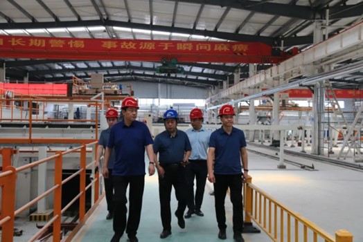 崔仲民總經(jīng)理到子公司調(diào)研指導安全生產(chǎn)、疫情防控和生產(chǎn)經(jīng)營工作
